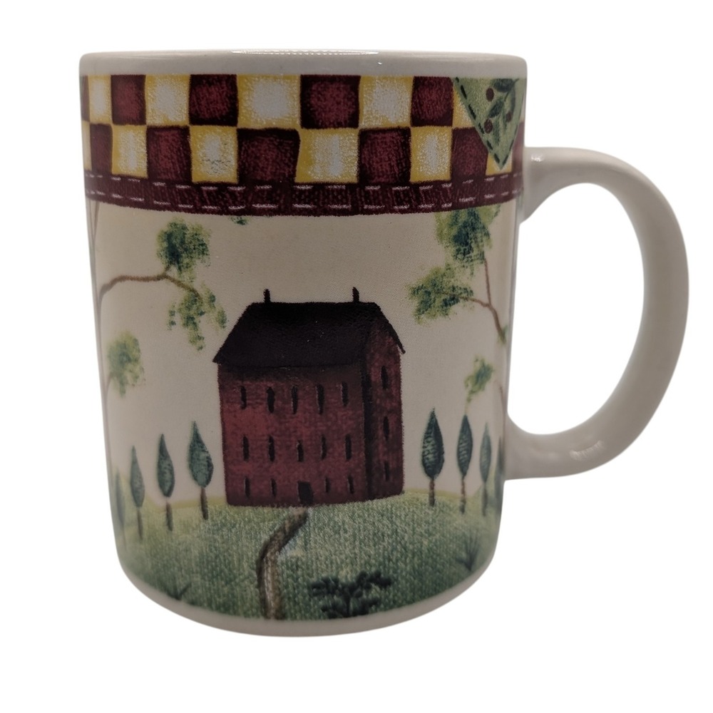 Thomson Pottery Country Home Ceramic Coffee‎ Mug Rustic Farmhouse Style Vintage